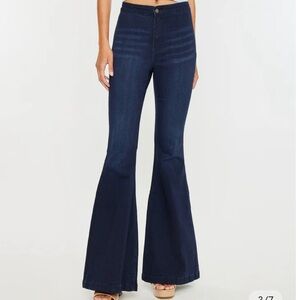 KanCan Jainey Stretch High Rise Flare Jeans Size 13/30 Style KC6247ND